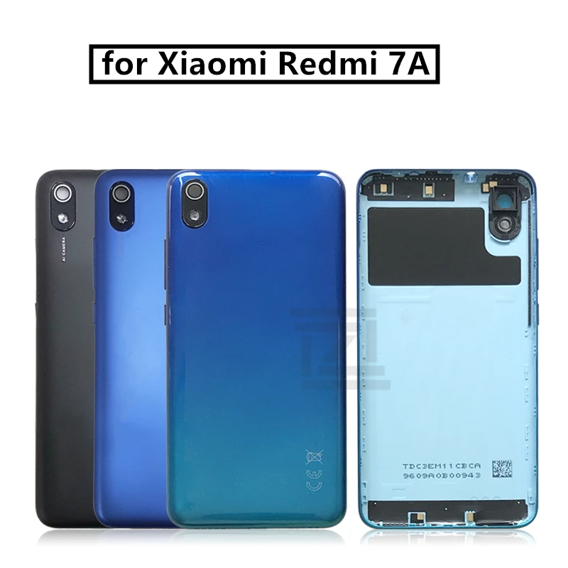 Оригинальная задняя крышка для Xiaomi Redmi 7A, Пластиковая Задняя Крышка, корпус для задней двери, запасные части для ремонта