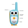 Walkie Talkie Children 2pcs Cartoon Owl Design Children's radio 0.5W Walky Talky Best Gifts Toys For Boys And Girls