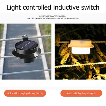 

Solar Powered Induction Outdoor Wall Light Waterproof SMD 13 LED Square Sink Light for Garden Park Courtyard Porch Street Lamp