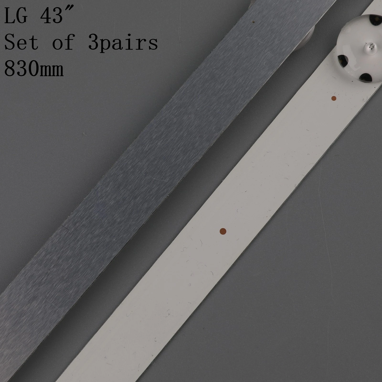 Светодиодная лента для подсветки (3) LG 43UK6400 43uk6090 43UK6200 43UK6300 43UJ6050 43UJ6300 43LJ614V 43LJ5500 43LJ510V