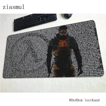 

half life mats 800x400x3mm Natural Rubber gaming mouse pad keyboard mousepad Boy Gift notebook gamer accessories padmouse mat