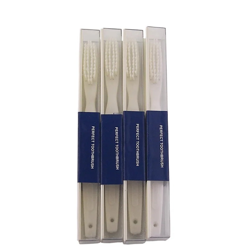 4 pacote super duro escova de dentes cuidado oral extra cerdas duras projetadas para fumantes escova de dentes adulto