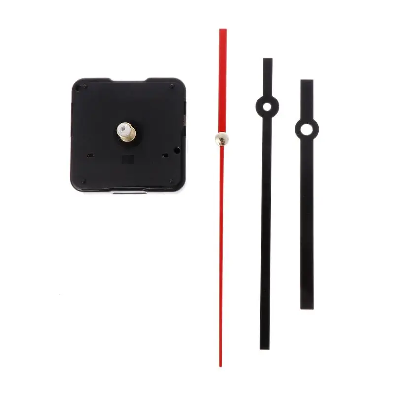 Quartz Clock Movement Mechanism Hands Wall Repair Tool Parts Silent Kit Set DIY Style 12-22 wall clock shop near me