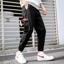 Осенние и зимние рабочие мужские повседневные штаны прилив бренд луч средства ухода за кожей стоп мужские Штаны в повседневном стиле мужские повседневные штаны K9109