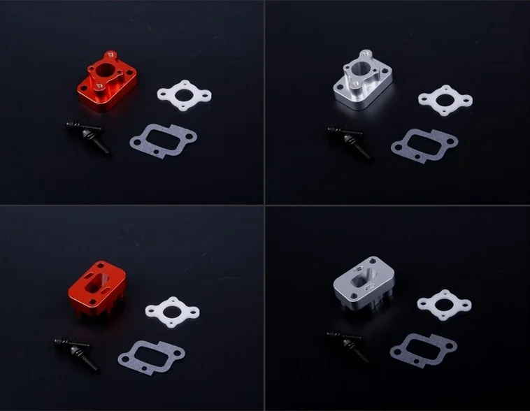 

CNC Metal Intake Parts Kit Fit Zenoah Rovan 32cc 36cc 45cc Engine for 1/5 HPI ROFUN ROVAN KM BAJA 5B 5T 5SC Rc Car Parts