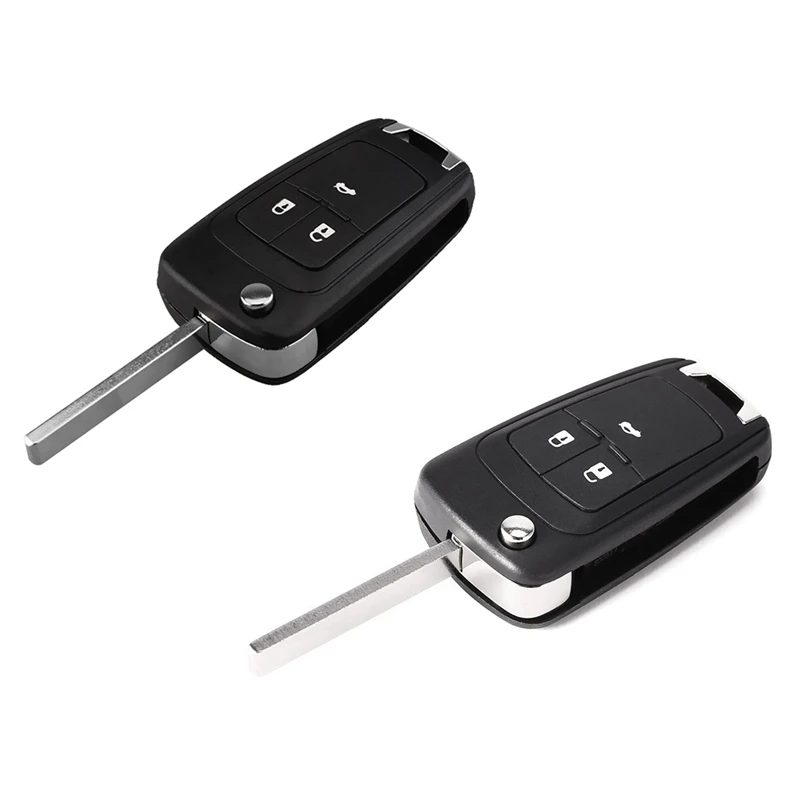 

3 Buttons Car Remote Key DIY for OPEL VAUXHALL Astra J, Corsa E, Insignia, Zafira C 2009-2016 & Foldable Remote Key Shell 3 Bout