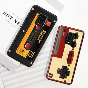 

Auroras Case For Redmi Note 9S All Protection Retro Camera Gamepad Pattern Soft Cover For Xiaomi Redmi Note 9 S Case