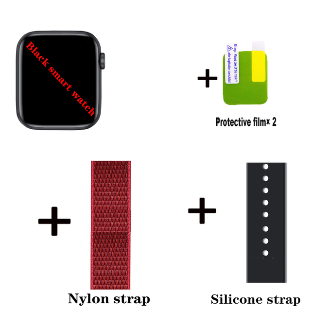 W26 Smartwatch Android IOS Smart Watch for Women Men 2020 44mm 40mm  Waterproof Temperature Heart Rate Monitor Sport Watch