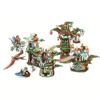 

Winner NEW 8053 1000pcs Jurassic World Dinosaur Tribe Building Blocks Toys For Children