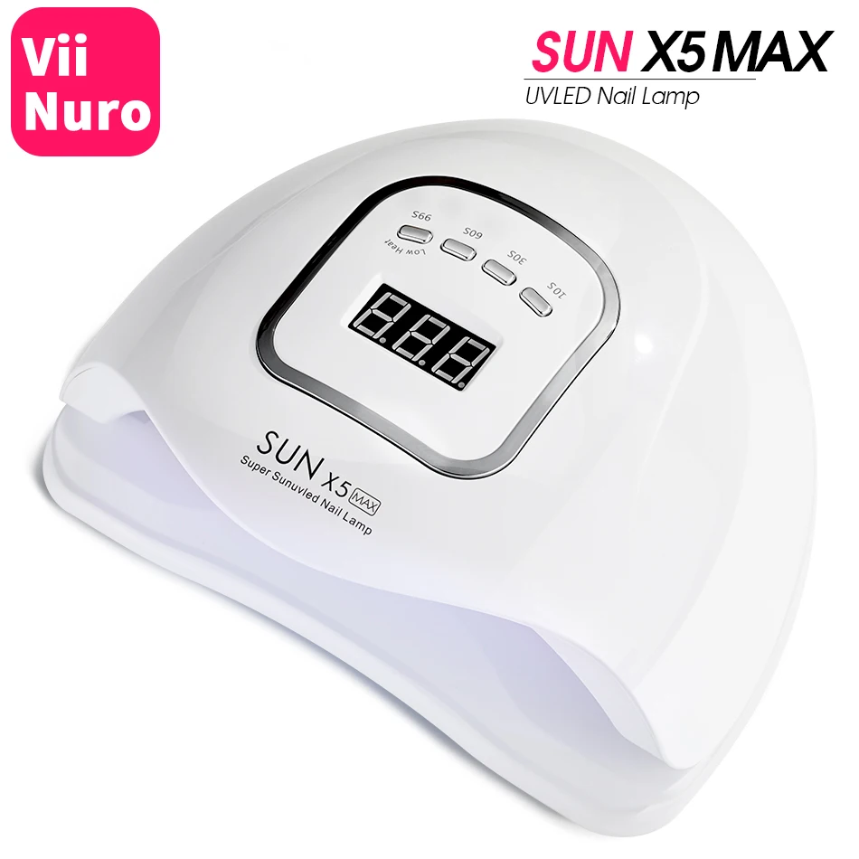 ViiNuro Sun X5 MAX 80 Вт Сушилка для ногтей лампа для полировки ногтей для маникюра сушки все для DIY дизайнерские инструменты с синхронизацией 10 s/30 s/60 s/99 s