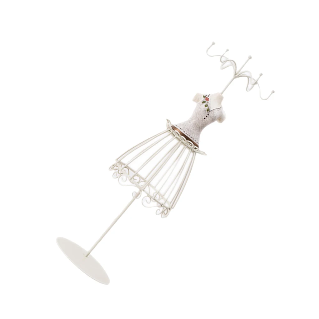 32 cm Mannequin Dress Necklace Earrings Bracelet Organizer Jewelry Display