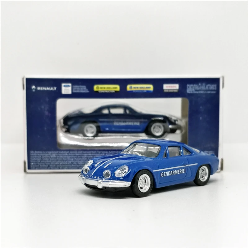 Norev 1:54 Renault Alpine A110 1970 жандармерия синий литье под давлением модель автомобиля