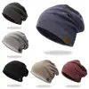 Beanies Cap Casual Lightweight Thermal Elastic Knitted Cotton Warm Hat Autumn Winter Sports Headwear ► Photo 3/6