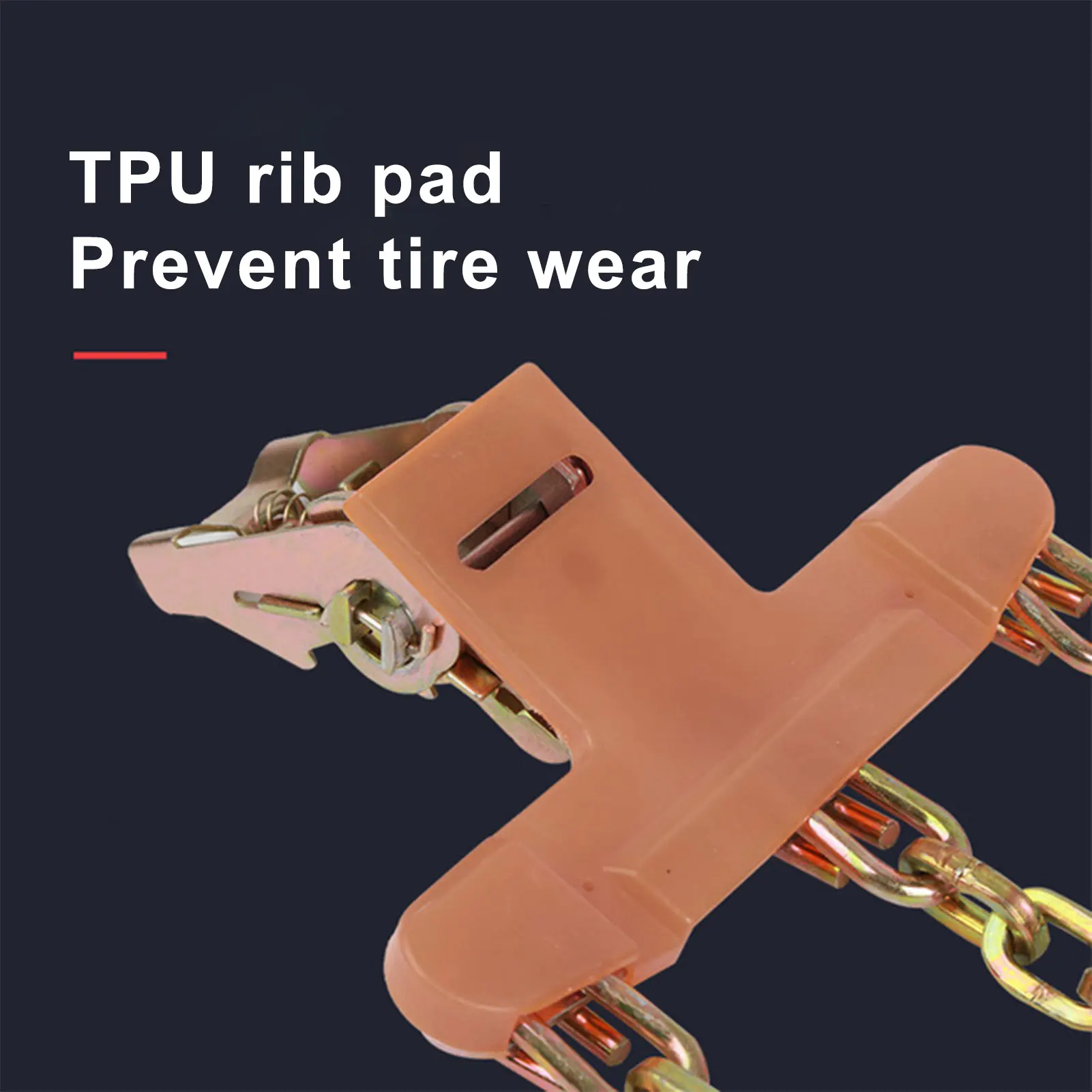 Winter Universal Car Tire Snow Chain Durable Manganese Automobile Snow Tire Anti-skid Tires Chain Tool Emergency Car Accessories