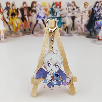 

Anime onmyoji Large Tengu Grass Ibaraki Blue Cosplay Acrylic Keychain Charm Keyring Phone Pendant Decor Brithday Party Xmas Gift