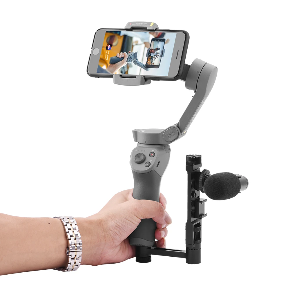 

Protable Long Arm Short Arm Mount Holder Straight Extension Arm Mount Bracket for DJI Osmo Mobile 3 Gimbal Camera Accessory