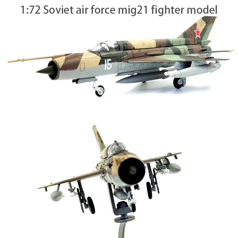 New Products Special Price 1 72 Soviet Air Force Mig21 Fighter Model Alloy Static Simulation Collection Finished Products Diecasts Toy Vehicles Aliexpress