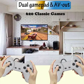 

Handled Video Game Console Mini Handheld Player for FC 620 Classsic Games Double Gamepads Classic Retro 8 bit TV Game Controller