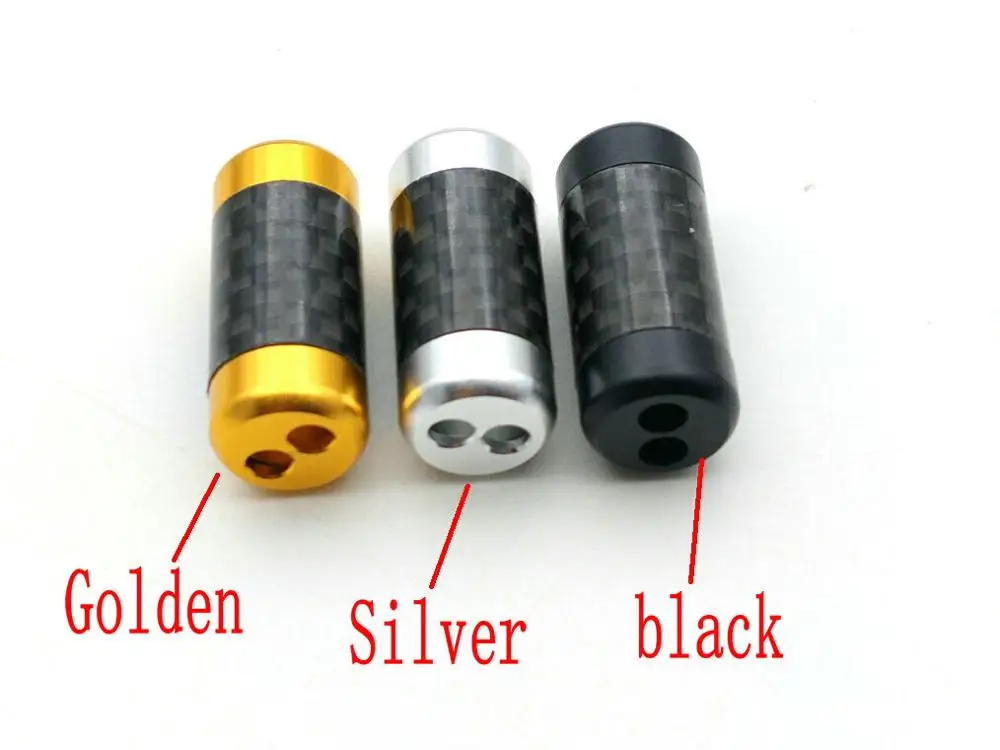 30pcs HiFi Carbon Fiber Y Line Splitter For Audio Cable DIY Headphone adapter splitter slider