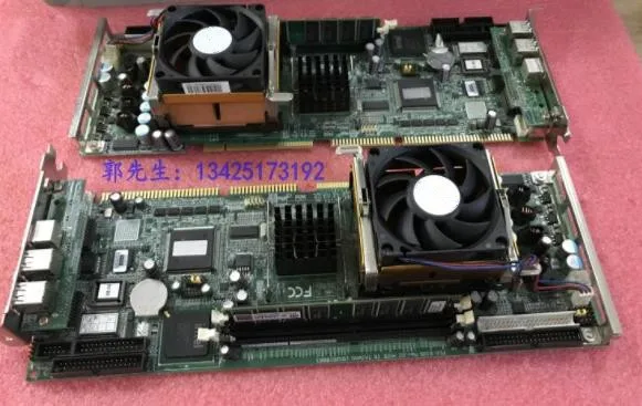 Высокое качество тест PCA-6186VE PCA-6186 Rev: B2 двухслойный слот с процессорной памятью медный вентилятор