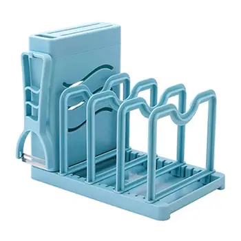 

Pan and Lid Rack Cutting Board Rack Holder Bakeware Organizer Kitchen Cabinet Storage Holders & Racks