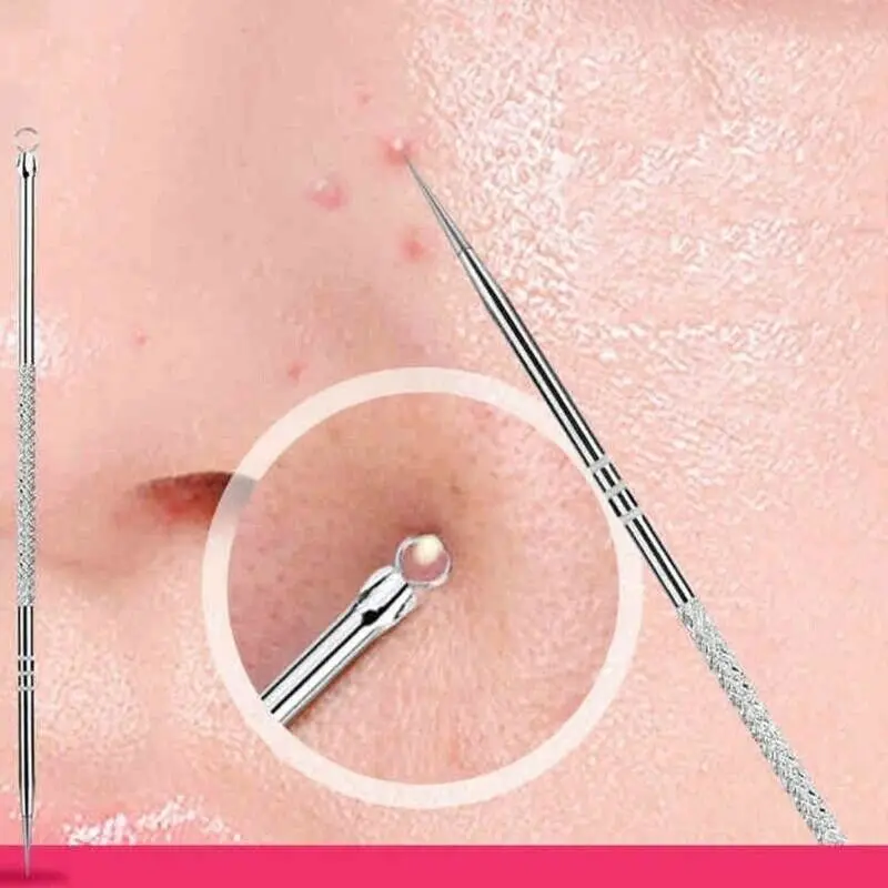 

1PCS Blackhead Comedone Acne Pimple Blemish Extractor Remover Stainless Needles Remove Tools Face Health Skin Care Pore Cleaner