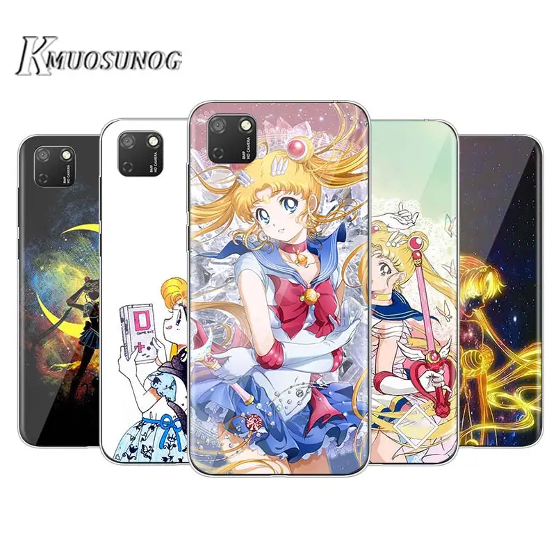 

pretty Sailor Moon for Huawei Honor 9S 9A 9C 30 20 10i 9X Lite 8X 20 10 10i 9 Lite 8C 8A 7C 7A Pro Phone Case