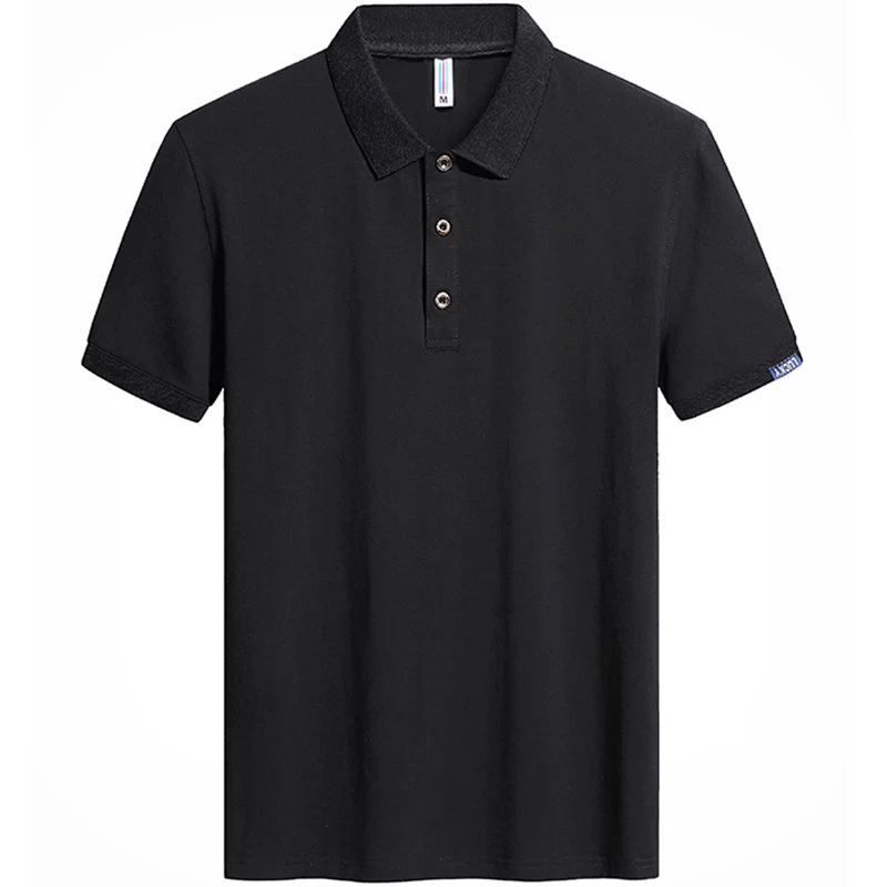 Big Size 6XL 7XL 8XL Polo Shirts Men High Quality 95% Cotton Polo Shirts Slim for Men Fit Casual Polo Tee Shirt Tops Shirt Men