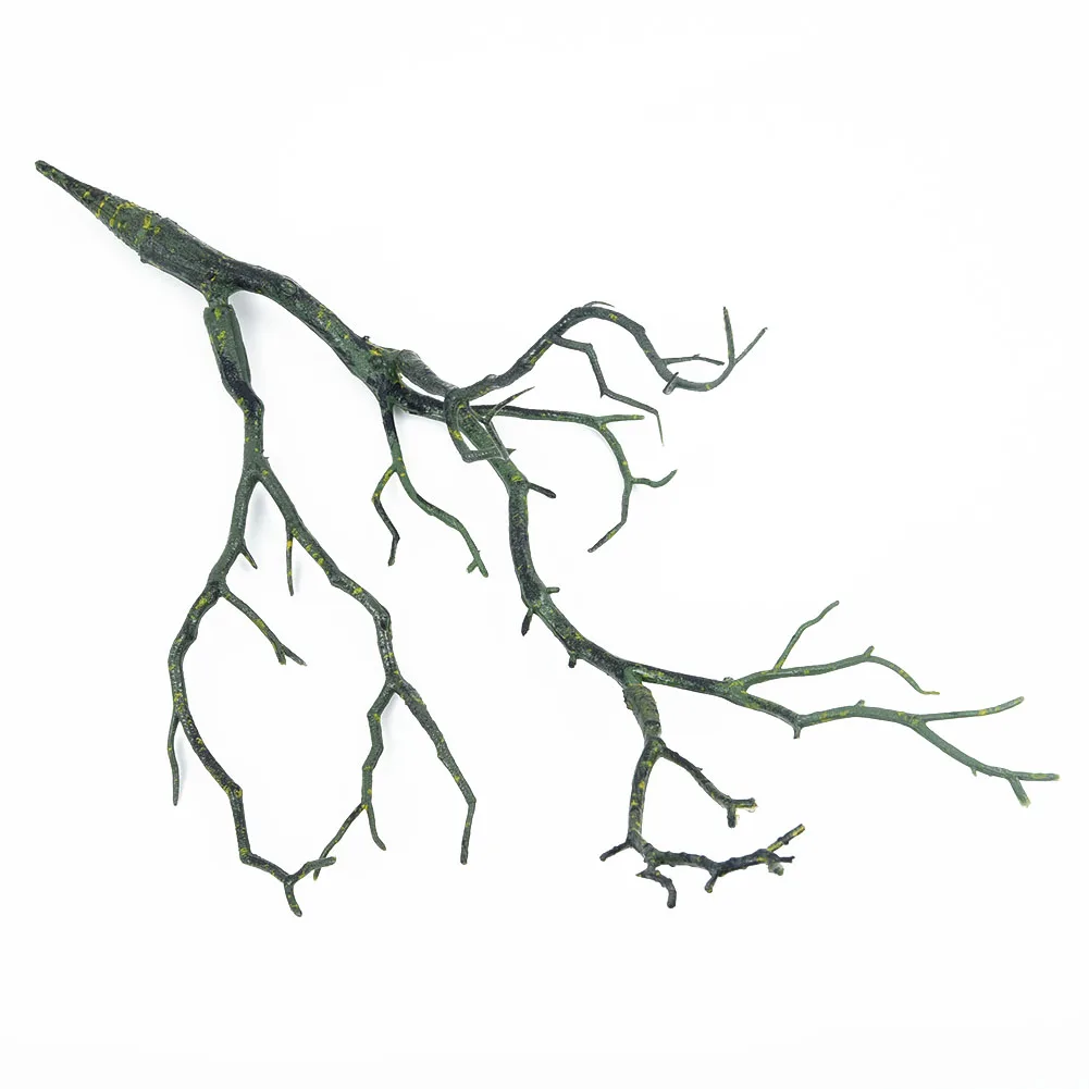 Искусственные пластиковые растения маленькая ветка дерева палка Рождество