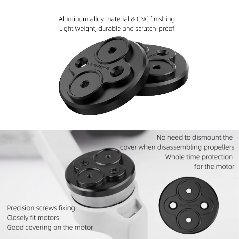Обновленная крышка двигателя из алюминиевого сплава для DJI Mavic Mini пылезащитный моторчик с пропеллером защитные крышки для мотора для Mavic Mini АКСЕССУАРЫ