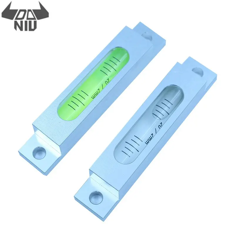 

DANIU Accuracy 0.1mm/m Metal Long Level Bubble Precision Equipment Installation Bubble level Fit High Sensitivity Platform