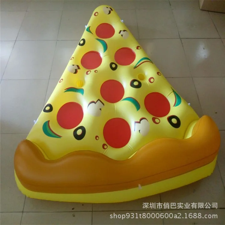 

Inflatable Floating Row Thick Environmentally Friendly PVC Inflatable Pizza Air Cushion Adult Water Swimming Inflatable Pizza-li