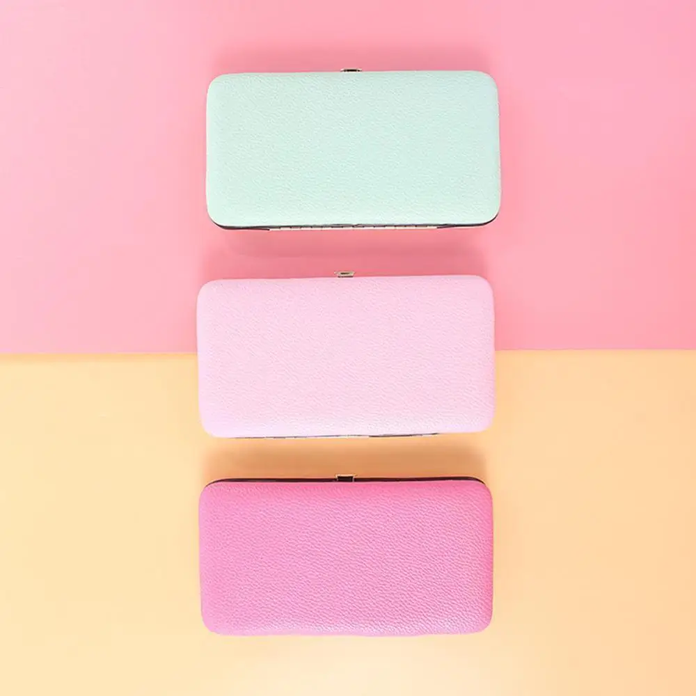 

Ash Tweezers Set Eyelash Extension Tweezers Bag Cosmetic Tool Storage Box For tweezer Kit Leather Bag For Volume Lash Pincett
