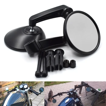 

Universal 7/8" 22mm motorcycle aluminum alloy rearview mirror for Honda VFR750/S VFR800/F VTR1000/F CBF1000 VF750/S CBF1000