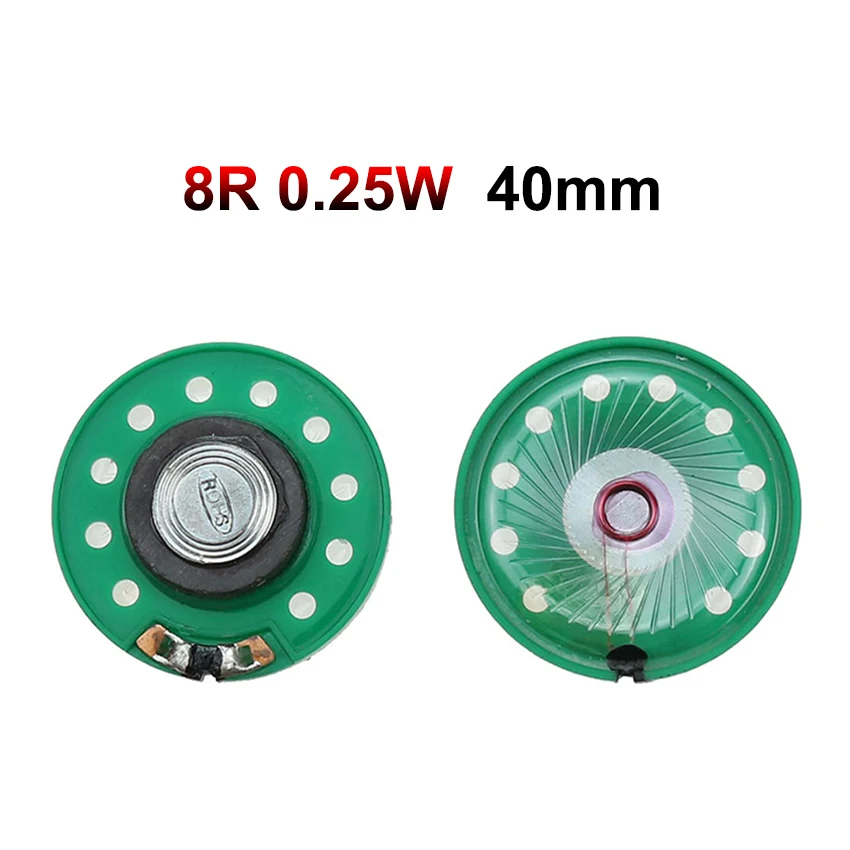 8R 0.25W 40mm