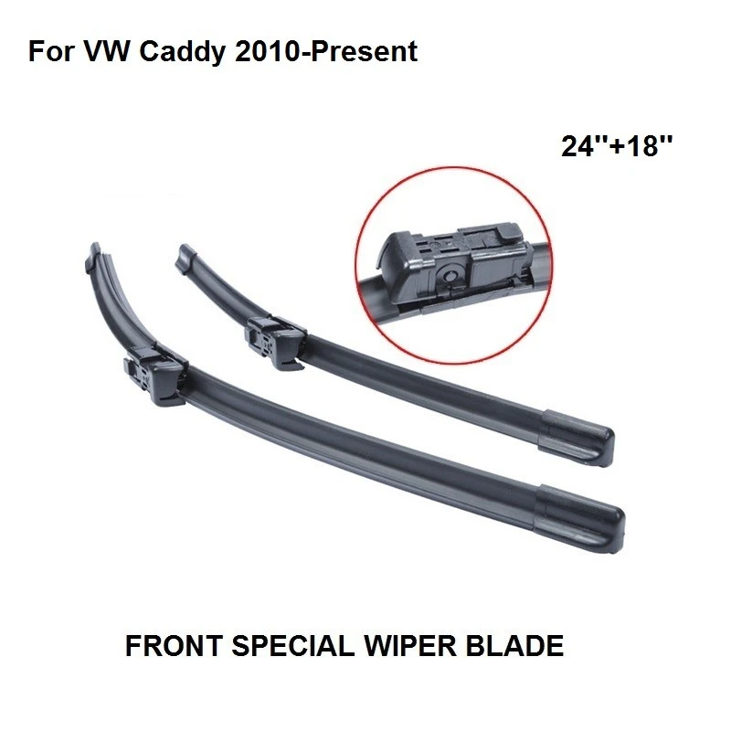 For VW Caddy 2010-Present 24''+18'' Car Accessories Auto Rubber Windshield Wiper Blade Prices | Автомобили и