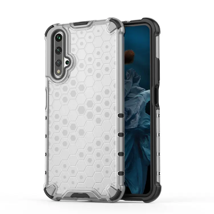 Белый Nova 5 t Nova 5 t T5 5i Pro Чехол для телефона 2 в 1 Жесткий PC TPU бампер для huawei Nova 5 t чехол Nova5t Nova5i 360 защитная задняя крышка - Цвет: Белый