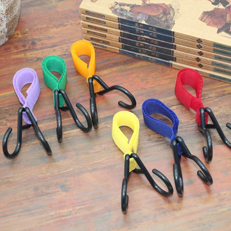 2pc Baby Stroller Accessories Multi Purpose Baby Stroller Hook Shopping Pram Hook Prop Hanger Convenient
