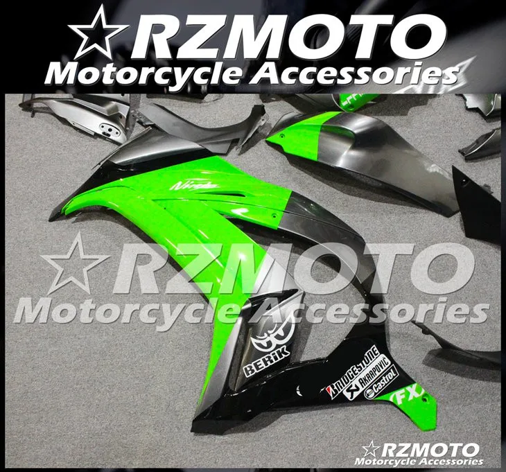ABS мотоцикл обтекатель комплект для KAWASAKI ZX-10R 2011- год кузов литьевая форма Магазин № 2049