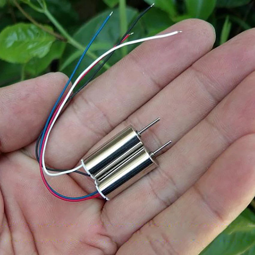 

Large Torque Hollow Cup Motor NdFeB Strong Magnet Micro Electric Machinery 3.7V 0.1A 43800RPM Multi-axis Model Aircraft Motor
