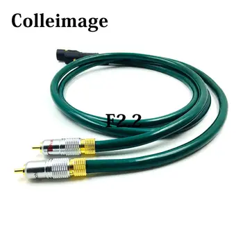 

Colleimage Hi-End OFC Hifi FA-220 OCC Speaker Cable speaker Audio Amplifier CD DVD player RCA interconnect
