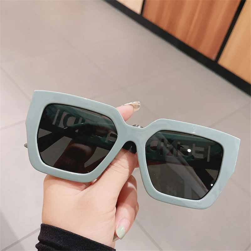 coach sunglasses 2021 new Square hollow out color contrast Retro Men SUNGLASSES border large face Women retro Sunglasses UV400 big frame sunglasses Sunglasses