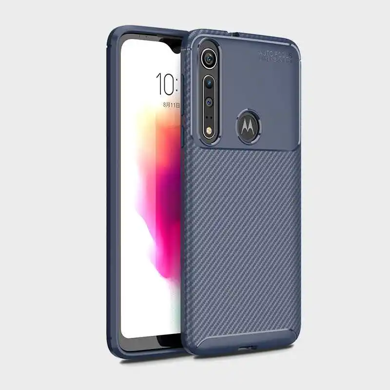 Ударопрочный Мягкий чехол с Joomer узором 6," для Motorola Moto G8 Play, чехол для Motorola Moto G8 Play, чехол для телефона - Цвет: Navy Blue