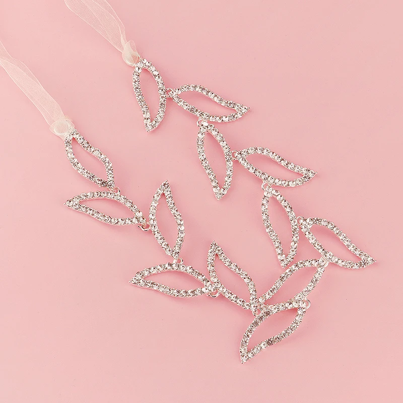 Handmade Rhinestone Headbands for Women Hair Accessories Wedding Hairband Bride Headpiece 2020 Prom Bridal Hair Jewelry Gifts