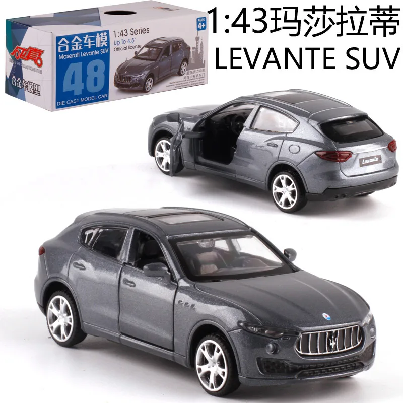 Caipo 1: 43 Сплав ВОИН модель автомобиля Maserati игрушка автомобиль Doot может открыть 67048 в коробке