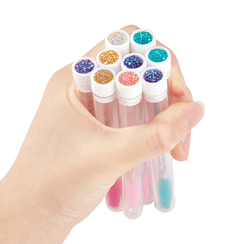 Reusable Eyelash Brush Eyelash Extension Make up Brushes Disposable Crystal Eyebrow Brush Micro drill and Separate 100/10pc makeup brush set,makeup brush