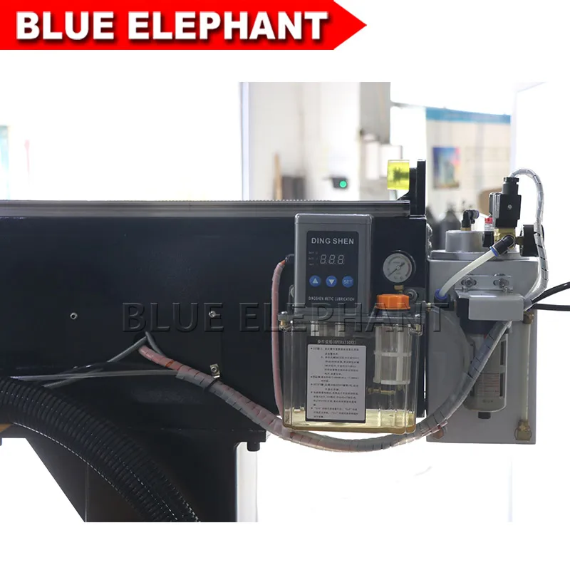 Синий слон CNC 1325 4 оси ATC деревянный кухонный шкаф дверь режущий маршрутизатор высокий Z лимит ЧПУ Резьба Машина для мебельной панели