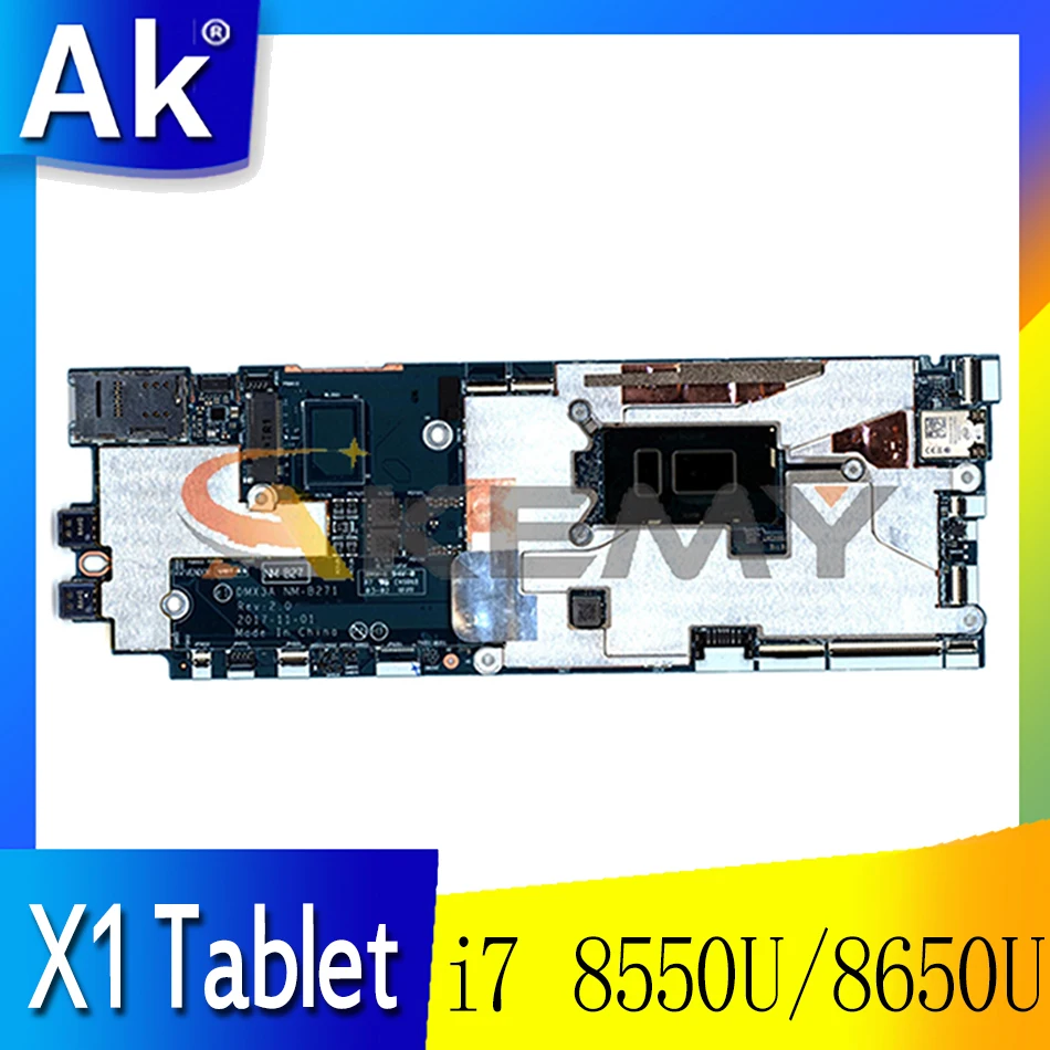 NM-B271 материнская плата для ThinkPad X1 планшет 3rd Материнская ноутбука FRU 01AW881 01AW879 i7