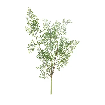 

High Quality Green Vegetation Northern European-Style Simulated Leaves Bundle of Black Miscanthus Handfeel One Orchid/bouquet Pl