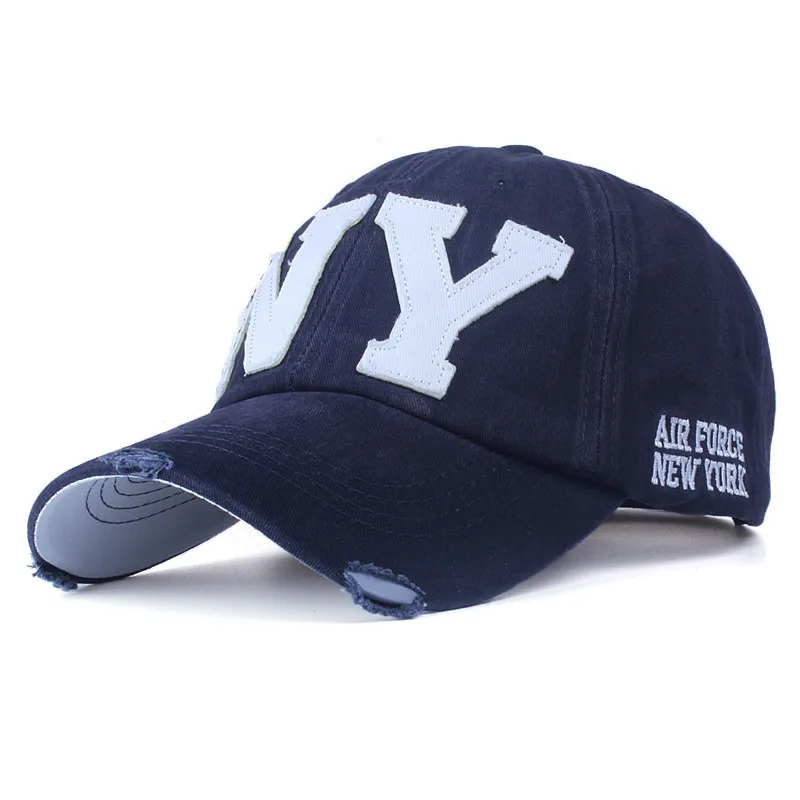 Унисекс Модная хлопковая бейсболка snapback шляпа для мужчин и женщин